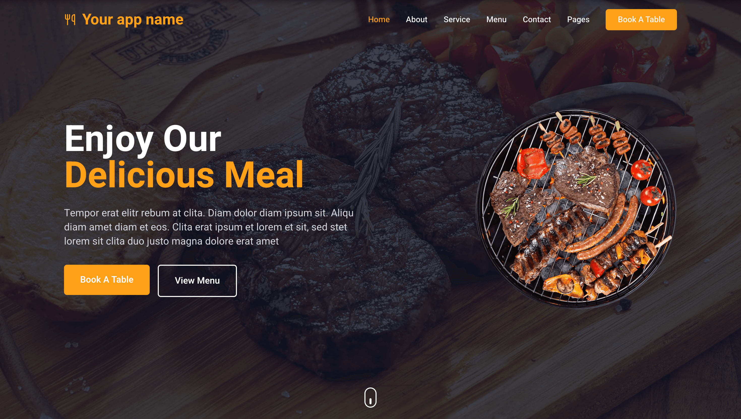 Restaurant Template Free